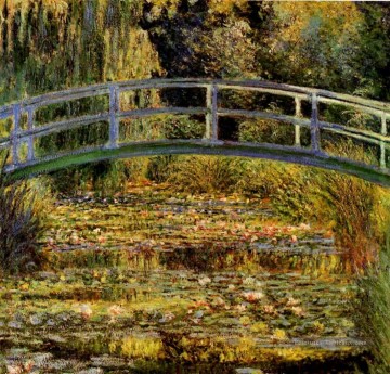 Claude Monet œuvres - Étang aux nymphéas Claude Monet